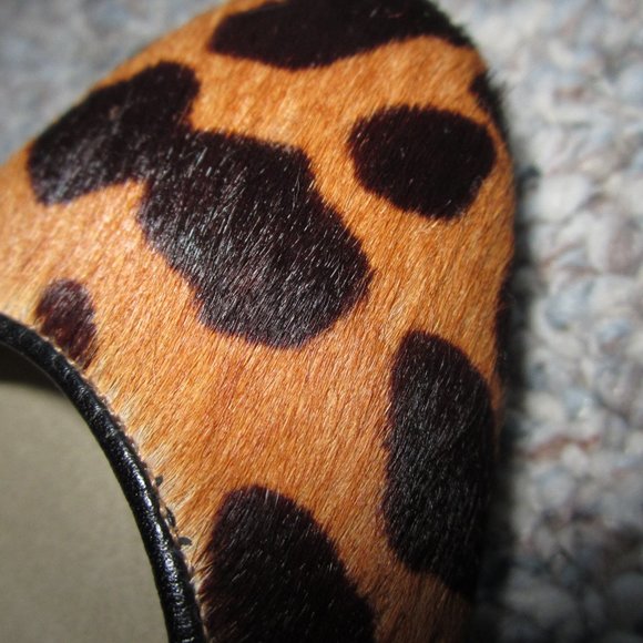 Talbot's LARS9 Calf Hair Leopard Heels - Picture 10 of 10